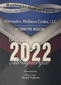 Alternative Wellness Center Award